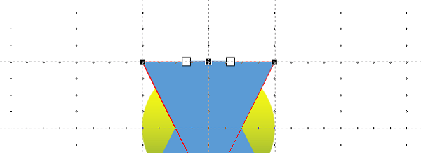 Point ancrage supplémentaire pour modifier forme géométrique