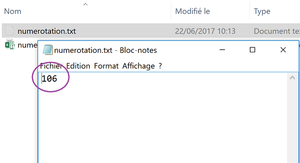 Exportation de la numérotation automatique des factures Excel en VBA dans un fichier externe
