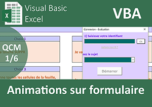 Animations sur un formulaire VBA Excel
