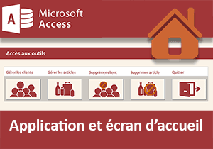 Application Access avec un écran d accueil