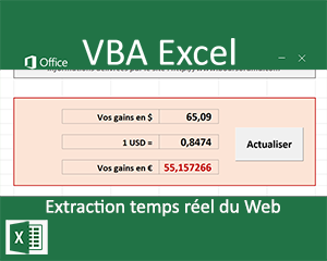 Application connectée à Internet en VBA Excel