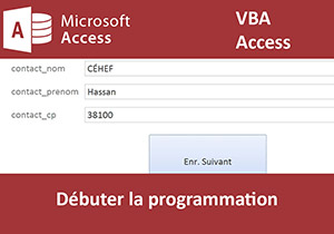 Apprendre à programmer en VBA Access