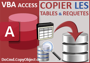Exporter les tables et les requêtes en VBA Access