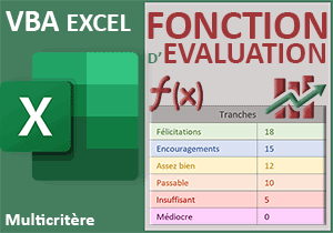 Fonction VBA Excel d évaluation par paliers