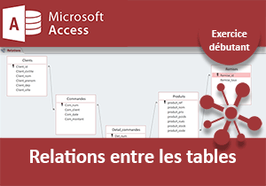 Relations entre les tables, exercice Access