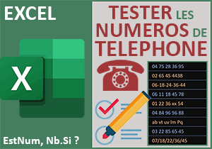 Tester la validité d un numéro de téléphone avec Excel