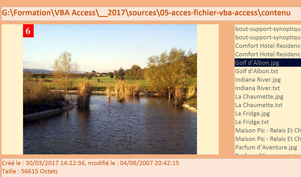 Afficher contenu image de fichier externe sur formulaire Access en code VBA