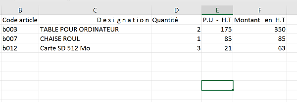 Ouvrir dans Excel données CSV exportées par le code VBA sans devoir importer