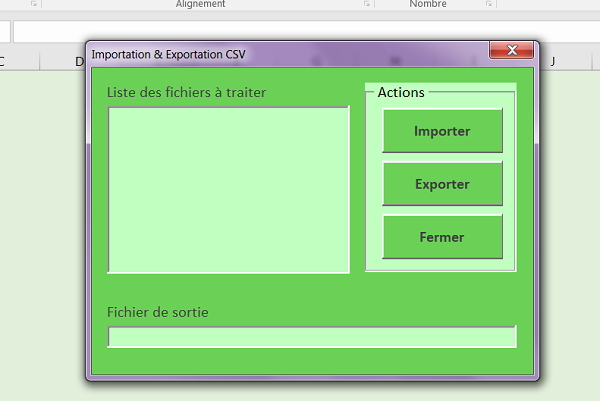 Importer Et Exporter Des Donnees En Vba Excel