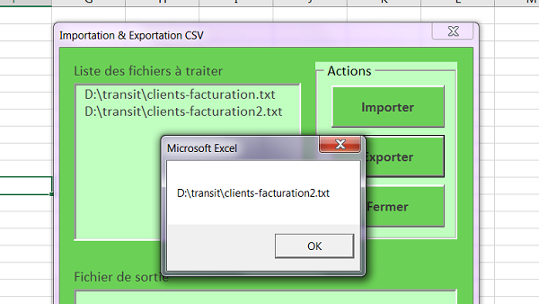 Importer Et Exporter Des Donnees En Vba Excel