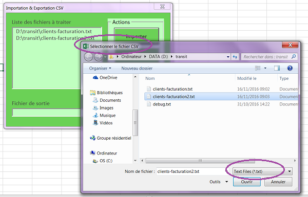 Boîte de dialogue Ouvrir Windows en VBA Excel