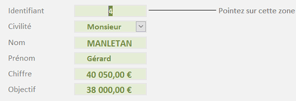 Actualiser les données sur un formulaire Access par déplacements entre enregistrements