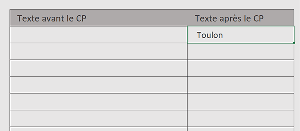 Extraire ce qui est placé après des chiffres par formule Excel