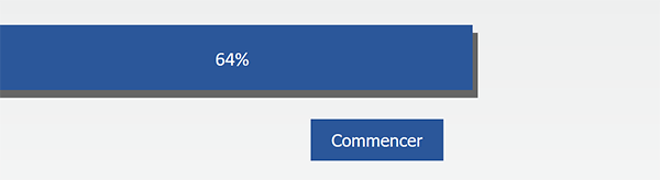 Barre de progression Css animée par le code Javascript