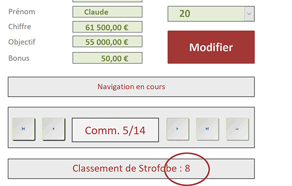 Calculer les rangs sur un formulaire Access grâce à la fonction CpteDom