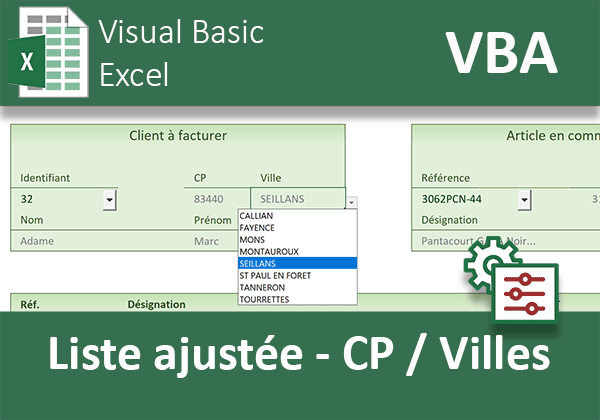 Liste déroulante VBA Excel remplie en fonction saisie en amont