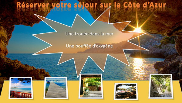 Effets et corrections images pour présentation Powerpoint