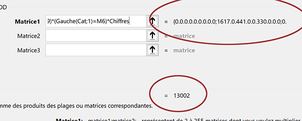 Consolider les chiffres sur des critères recoupés avec la fonction Excel SommeProd