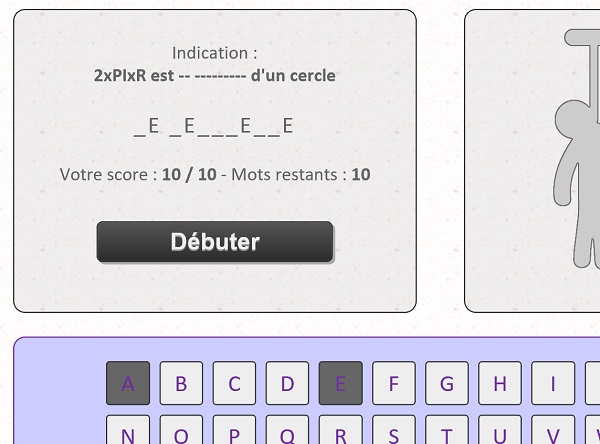 Trouver lettres comprises dans caractères du mot ou expression par le code Javascript