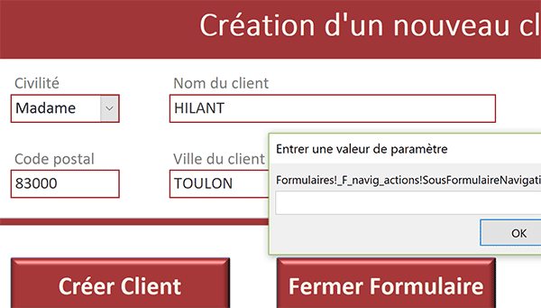 Echec de correspondance entre un sous formulaire et sa requête à cause formulaire navigation à deux étages