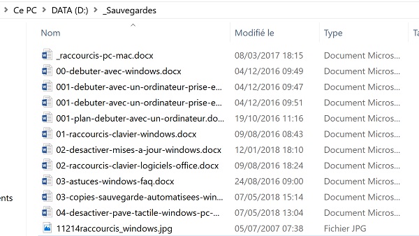 Copier automatiquement tous les fichiers du même type grâce à un fichier de commandes Windows