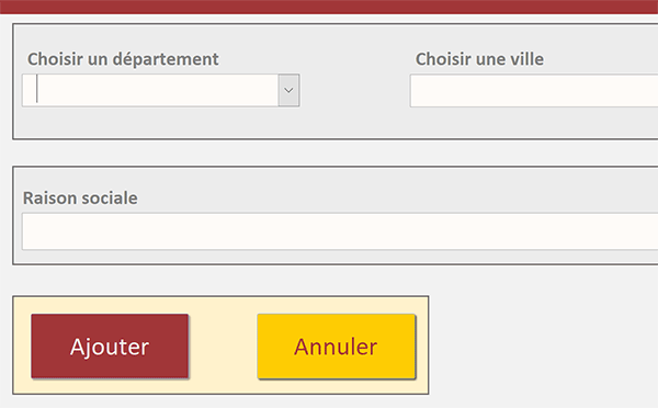 Changer automatiquement la couleur des boutons de formulaire Access au passage de la souris