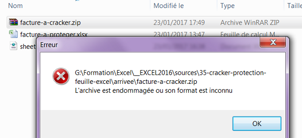 Protection Excel avec chiffrement, impossible à cracker