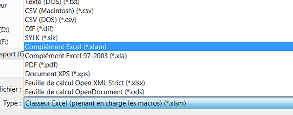 Enregistrer complément Excel pour que les fonctions soient disponibles partout sans personal xlsb