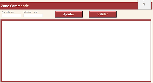 Conception du formulaire Access avec sous-formulaire pour recevoir le détail des commandes