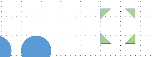 Découper des objets de dessin avec soustraction de formes Powerpoint