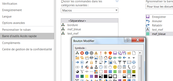 Associer un bouton à une procédure Visual Basic Excel