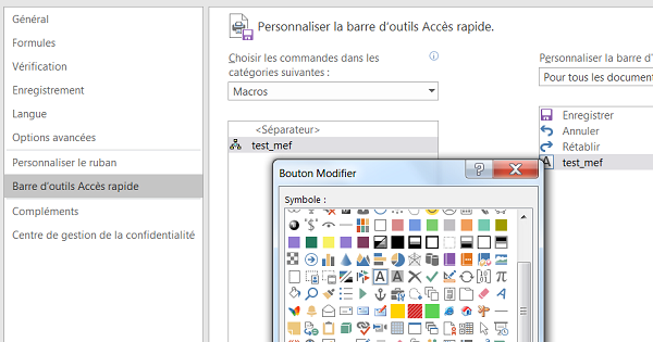 Associer un bouton à une macro automatique Excel