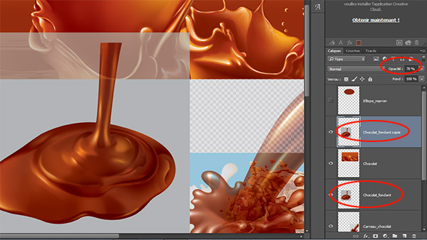 Dupliquer une image Photoshop par son calque