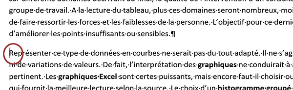 Déplacer le point insertion dans le paragraphe suivant en VBA Word