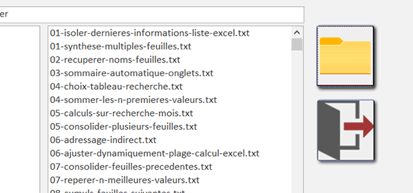 Importer des fichiers textes dans une zone de liste du formulaire Access