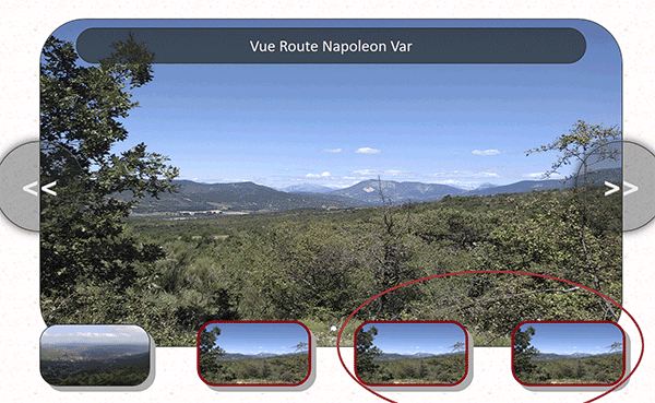 Répétition images à la fin du diaporama automatisé pour éviter les photos brisées