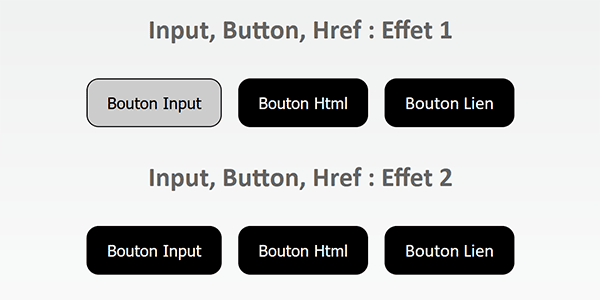 Effets visuels dynamiques sur des boutons Html avec les styles Css