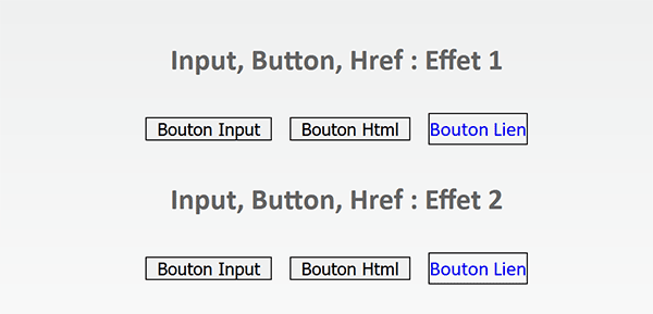 Homogénéiser les bordures Html des boutons et supprimer les soulignements en Css