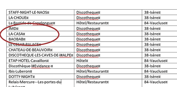 Exporter à la suite dans un tableau Word en VBA Access