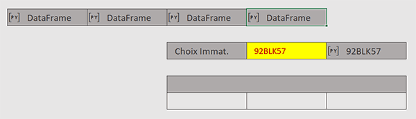 DataFrames Python et critère dynamique sur tableau Excel