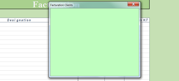 Affichage formulaire graphique VBA sur feuille Excel