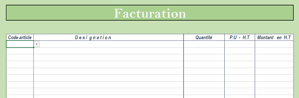 Facture Excel pour formulaire gestion de stocks VBA