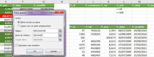 3️⃣ Comment filtrer des données selon plusieurs critères avec la formule  Excel FILTRE