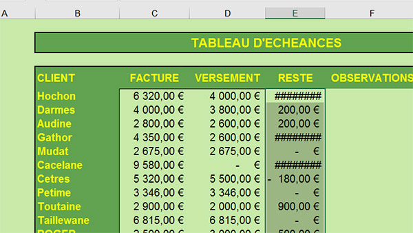 Ajuster largeur de colonne par double clic