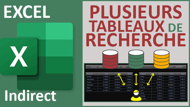 Chercher dans plusieurs tableaux à la fois par formule Excel