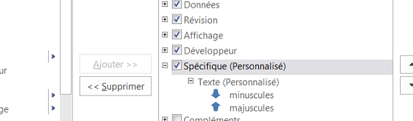 Créer boutons de macros dans un nouvel onglet de menu Excel