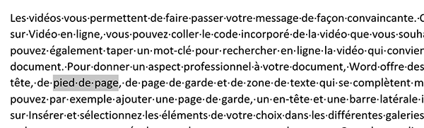 Sélectionner précisément un groupe de mots avec une astuce Word à la souris