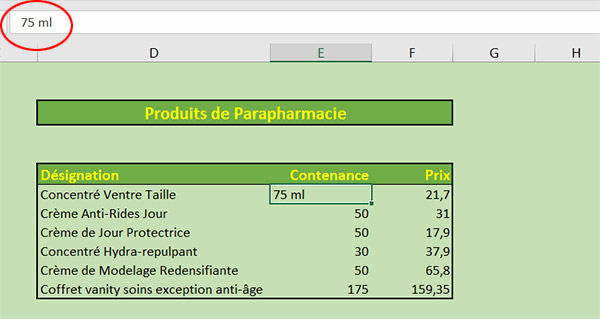 Cellule convertie en texte, problème de format numérique