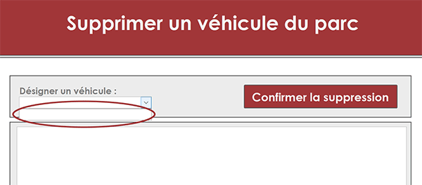 Formulaire Access pour supprimer enregistrement au choix référence dans liste déroulante