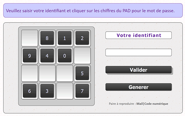 Formulaire identification contrôlé en Javascript et à soumettre en PHP